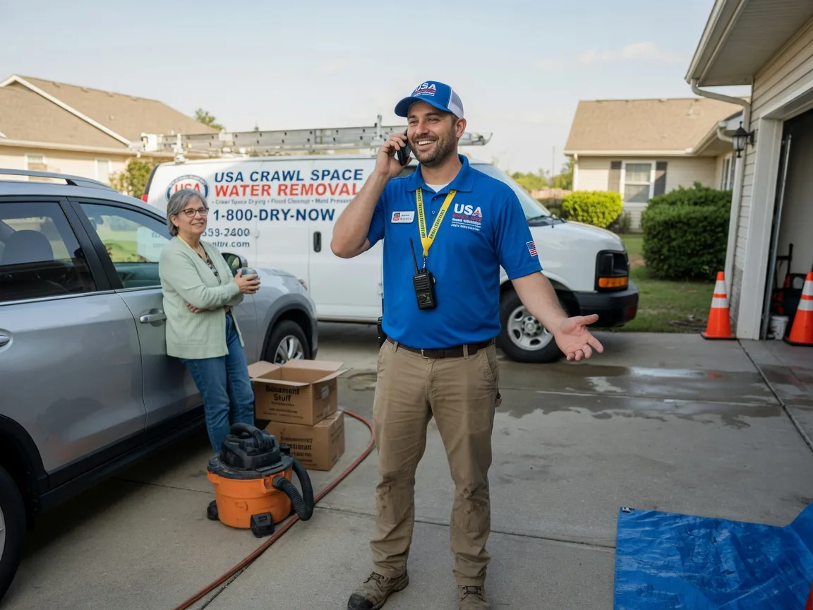 Crawl Space Water Removal Saint Georges, DE FAQs